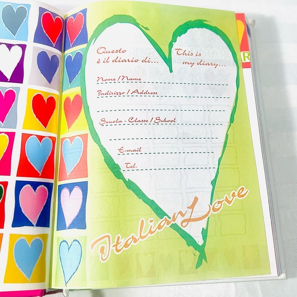 Vintage Italian Love Planner / AMAZING! - Picture 4 of 13